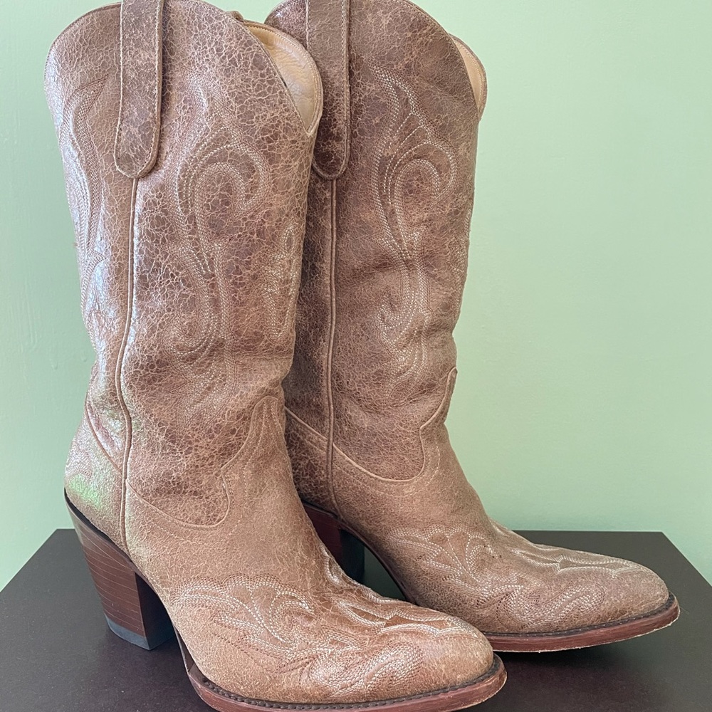 Star Boots Ladies Rocco Orix Western Boots w Heel